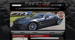 Desktop Screenshot of prestigemotorcar.com